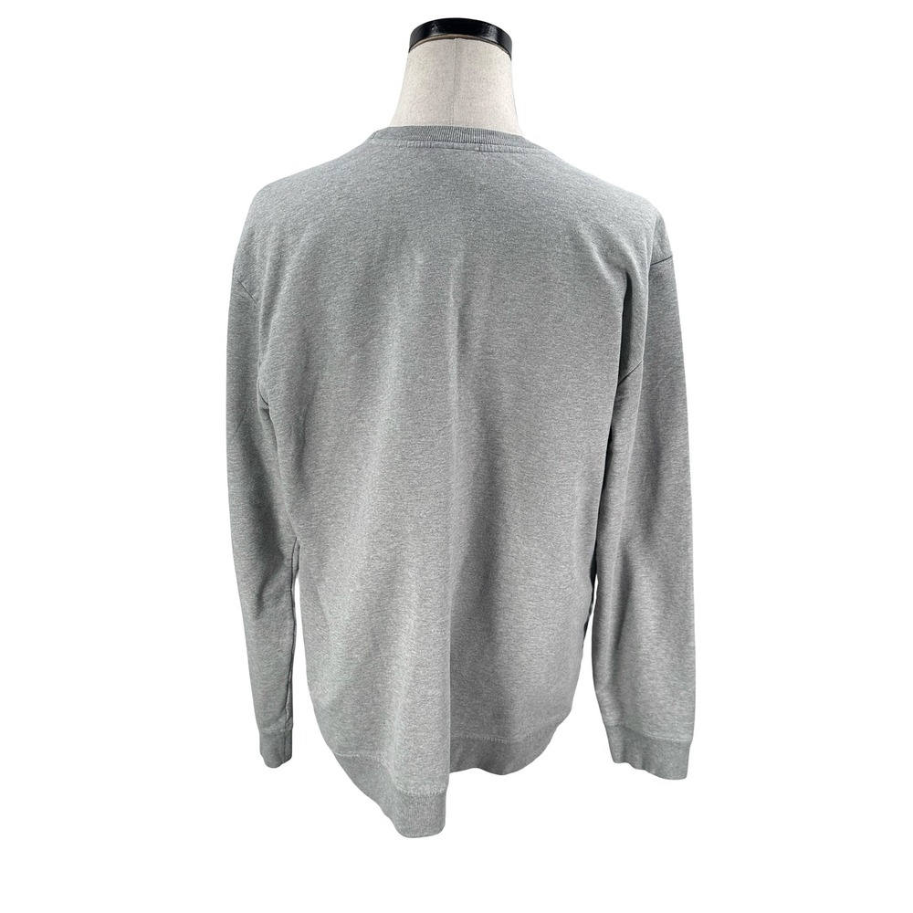 Patagonia Organic Cotton Flying Fish Trident Sweatshirt Gray Mens XL Long Sleeve - Picture 4 of 9